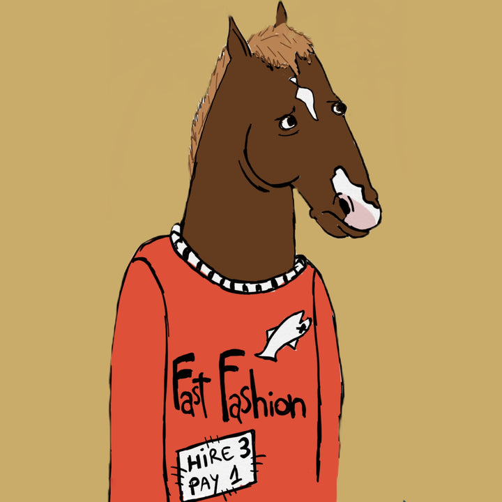 The fast race horse #1