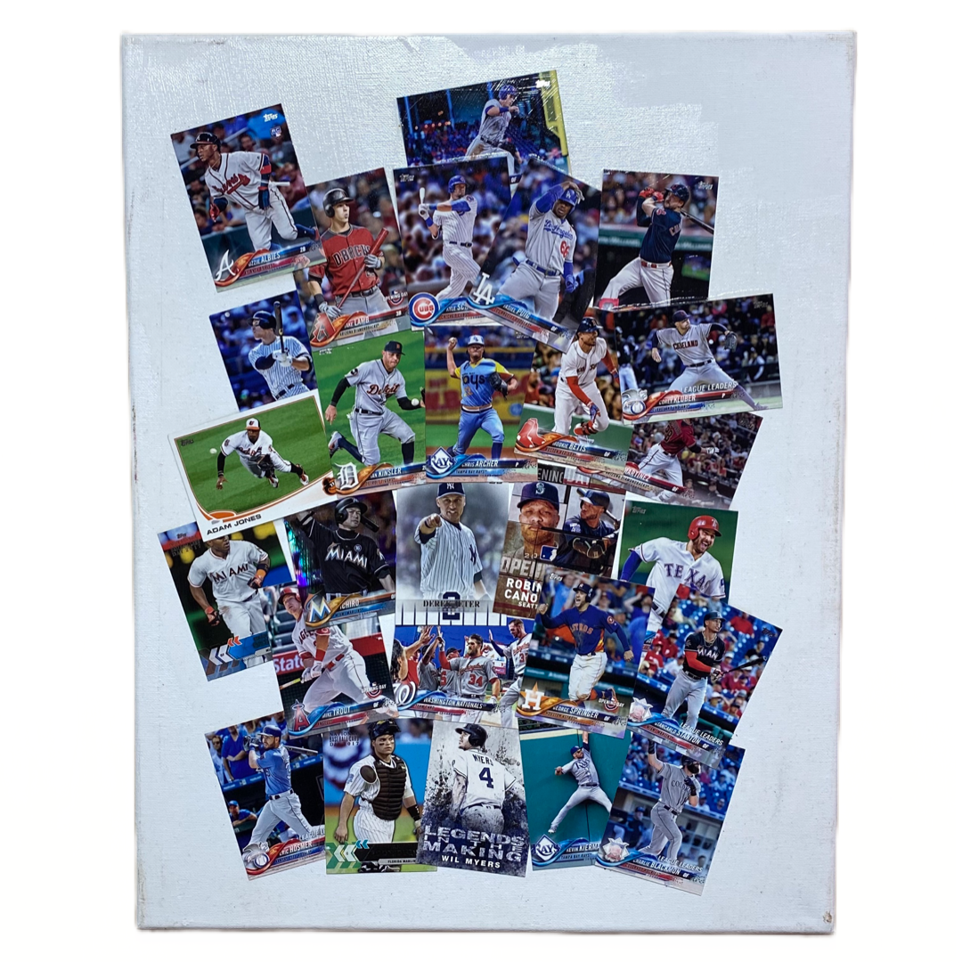 Quadro Baseball Trading Cards - Artwork N°1