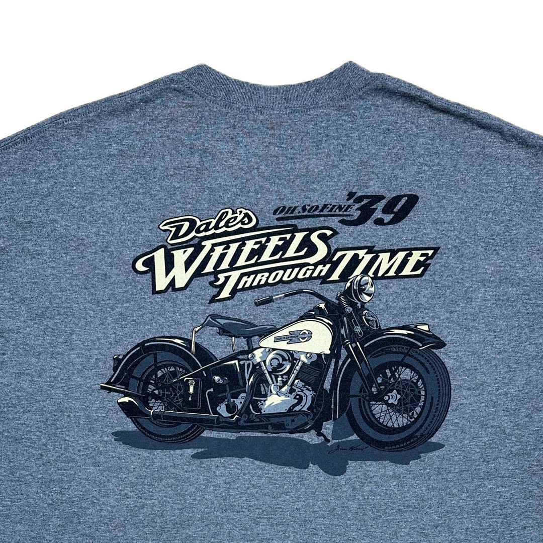 T-Shirt Wheels Through Time | Moto Americane