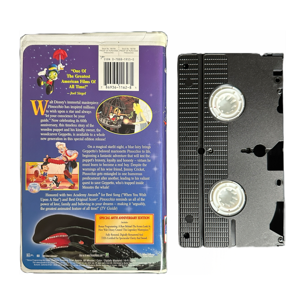 Videocassetta Vintage | Pinocchio