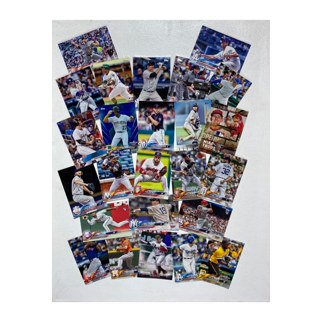 Quadro Baseball Trading Cards - Artwork N°3