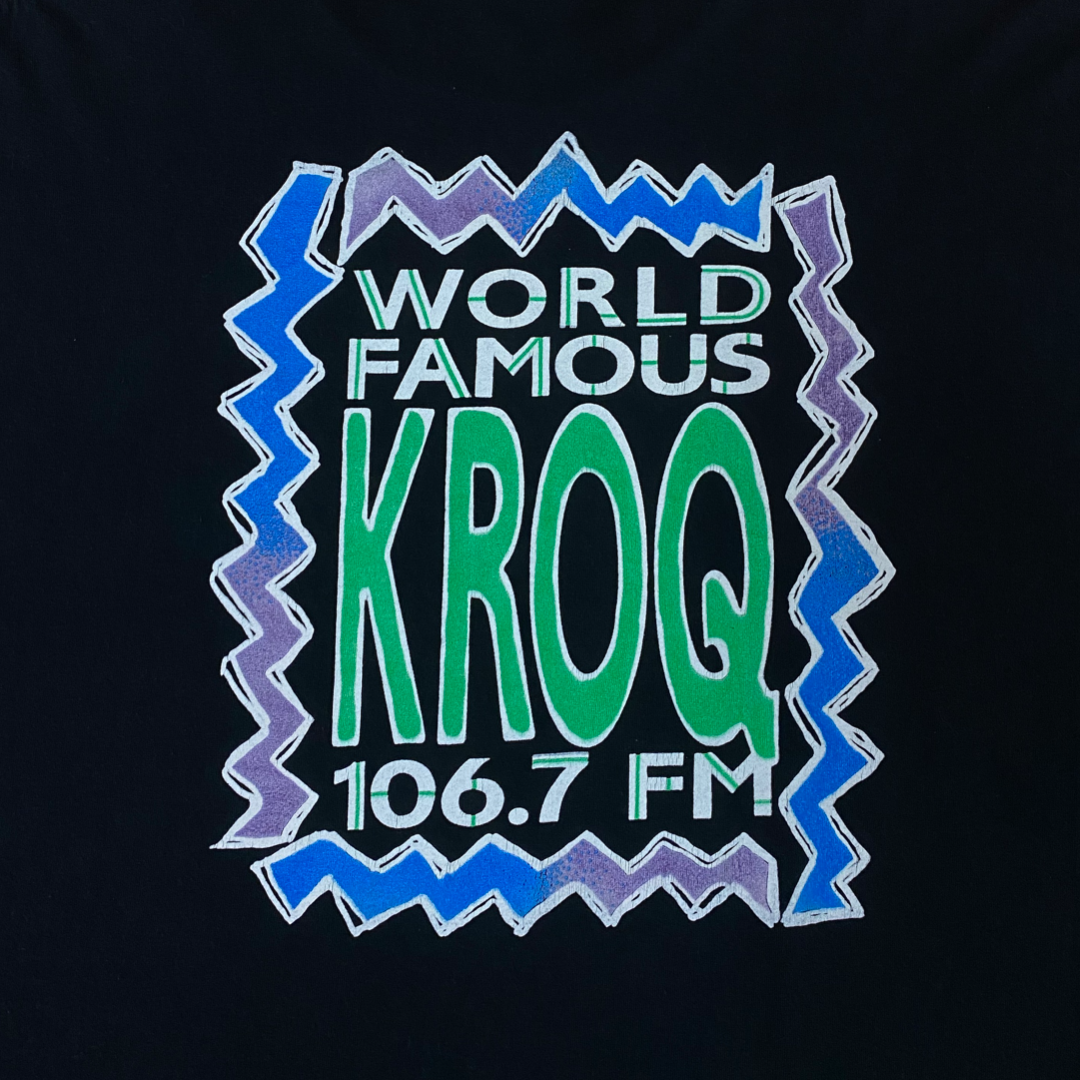 T-shirt Radio KROQ | Maglia americana