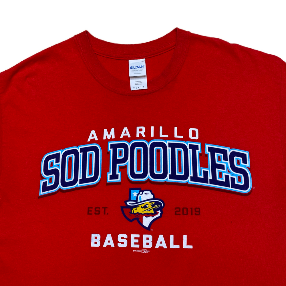 T-shirt Amarillo Sod Poodles | t shirt baseball