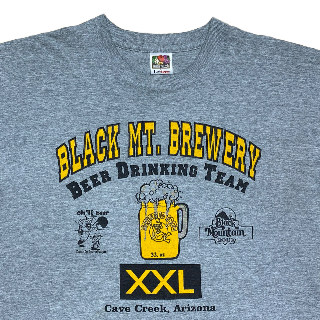 Black mountain brewery | Beer t-shirt | Maglia fruit of the loom