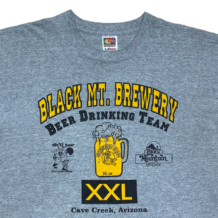 Black mountain brewery | Beer t-shirt | Maglia fruit of the loom