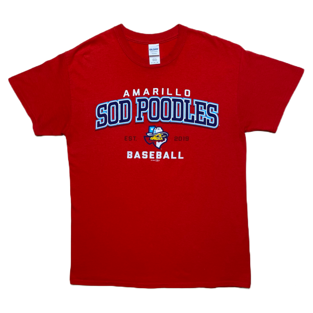 T-shirt Amarillo Sod Poodles | t shirt baseball