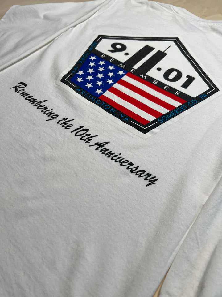 Arlington Police 10th Anniversary Twin Towers | T-shirt vintage