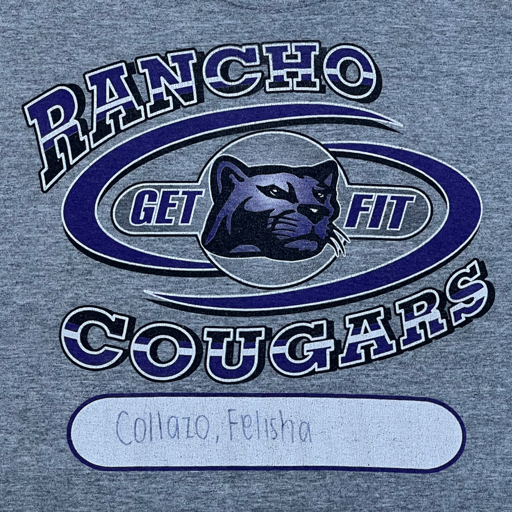 T-Shirt Rancho Cougars High School | Maglie americane